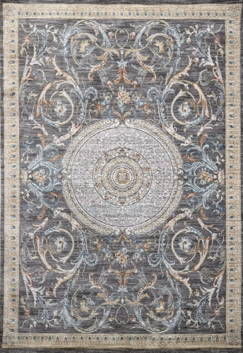 Классический Ковер Versailles 40931A Anthracite / Beige — купить в Барнауле с доставкой по России | Grand Carpets