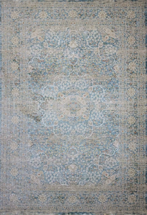 Классический Ковер Ameli VU67A Multi / L.Blue — купить в Барнауле с доставкой по России | Grand Carpets