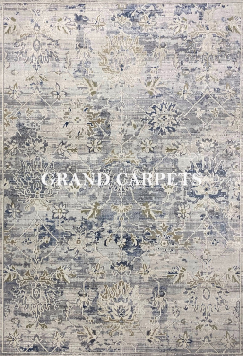 Винтажный Ковер Perla C546AC Beige / Blue — купить в Барнауле с доставкой по России | Grand Carpets