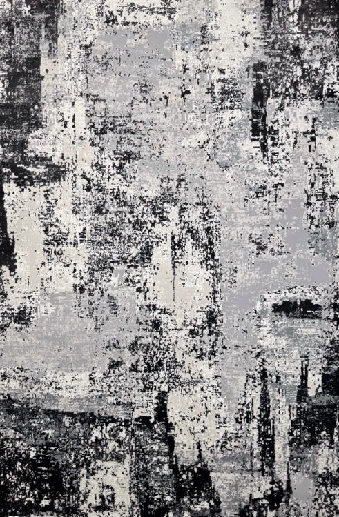 Абстрактный Ковер Vision VN0021A Grey / Anthracite — купить в Барнауле с доставкой по России | Grand Carpets