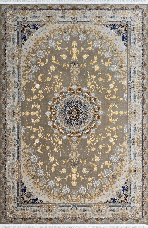 Классический Ковер Tabriz Radman Khaki — купить в Барнауле с доставкой по России | Grand Carpets