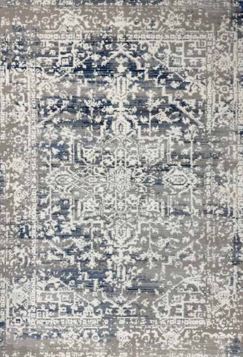 Классический Ковер Style 2875B Mavi / Krem — купить в Барнауле с доставкой по России | Grand Carpets