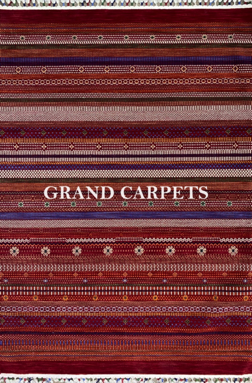 Этнический Ковер Gordes 7200 Bordo — купить в Барнауле с доставкой по России | Grand Carpets