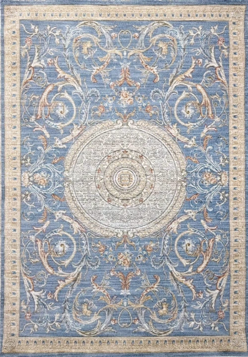 Классический Ковер Versailles 40931A Blue / Beige — купить в Барнауле с доставкой по России | Grand Carpets