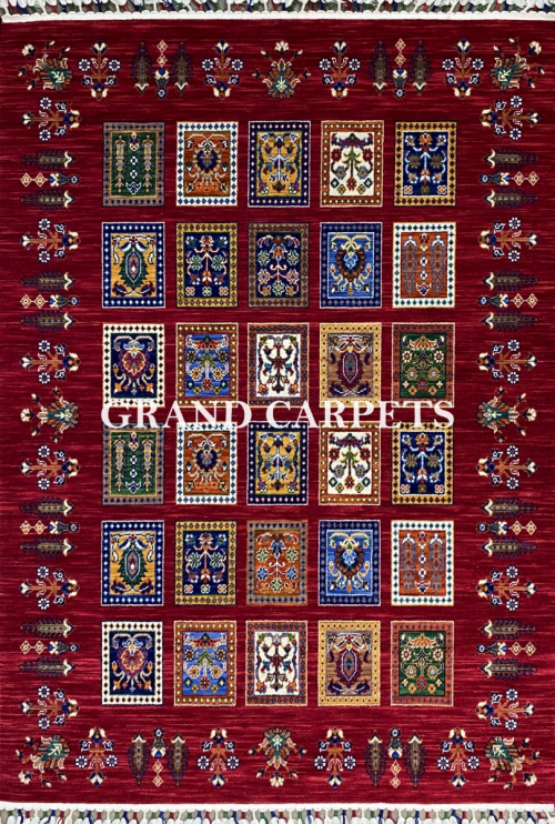 Классический Ковер Gordes 7196 Bordo — купить в Барнауле с доставкой по России | Grand Carpets