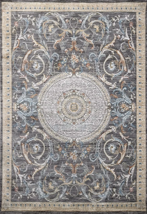 Классический Ковер Versailles 40931A Anthracite / Beige — купить в Барнауле с доставкой по России | Grand Carpets