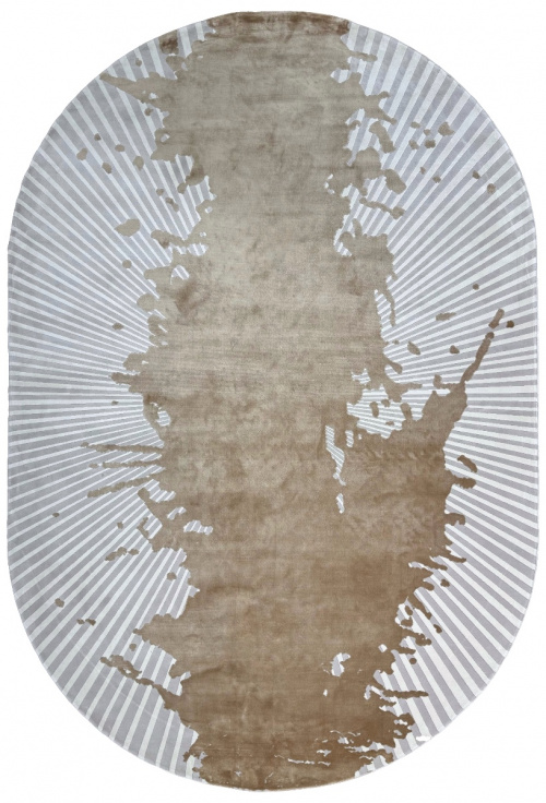 Абстрактный Ковер Silhouette Y410 Gray — купить в Барнауле с доставкой по России | Grand Carpets