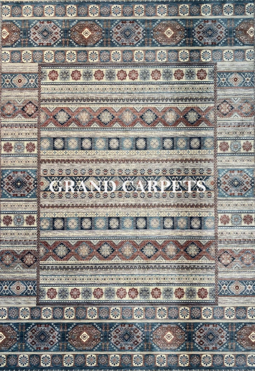 Восточный Ковер Gaudi EH05A Grey / Blue — купить в Барнауле с доставкой по России | Grand Carpets