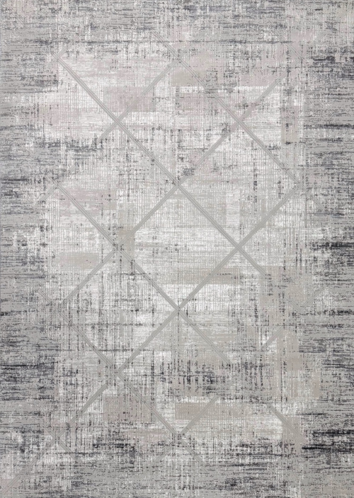 Ковёр с геометрическим рисунком Ковер Weave 30330B Grey / Grey — купить в Барнауле с доставкой по России | Grand Carpets