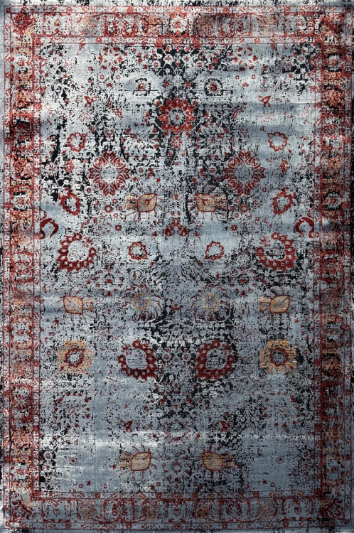 Классический Ковер Gabbeh 6489A Blue / Navy Blue — купить в Барнауле с доставкой по России | Grand Carpets
