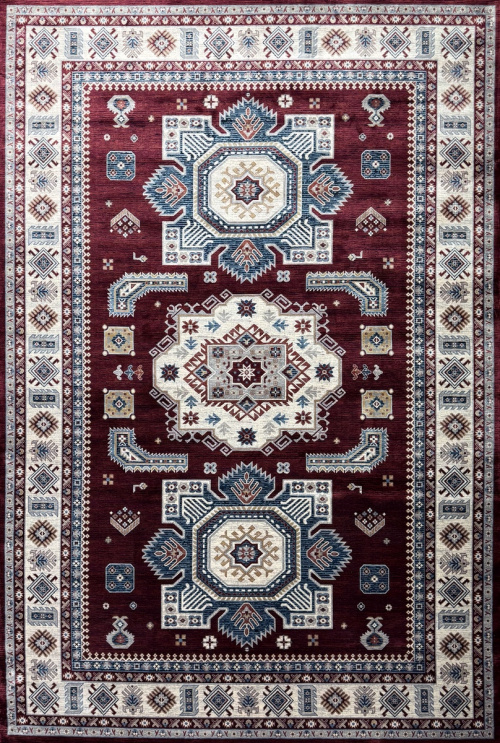 Классический Ковер Gabbeh 6474A Burgundy / Burgundy — купить в Барнауле с доставкой по России | Grand Carpets