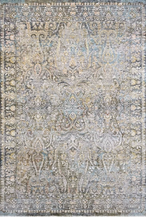 Винтажный Ковер Image MN72B Dark Grey / Blue — купить в Барнауле с доставкой по России | Grand Carpets