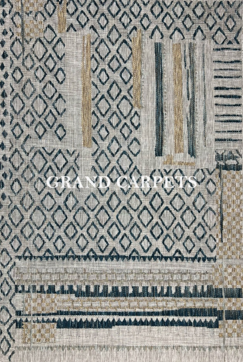 Абстрактный Ковер Prisma JP48A Gray — купить в Барнауле с доставкой по России | Grand Carpets