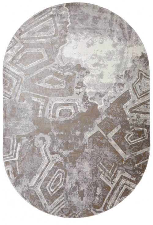 Абстрактный Ковер Silhouette Y244 Beige / Gold — купить в Барнауле с доставкой по России | Grand Carpets