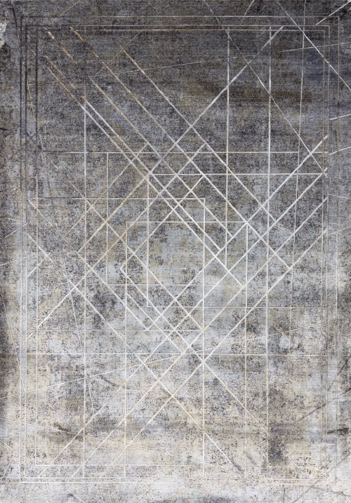 Абстрактный Ковер Sensation DY81C Grey / Beige — купить в Барнауле с доставкой по России | Grand Carpets