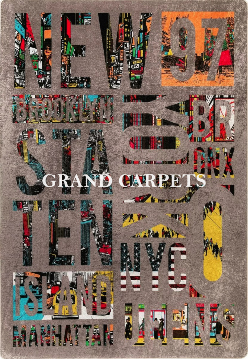 Безворсовый Ковер Gloria 11420 801 — купить в Барнауле с доставкой по России | Grand Carpets