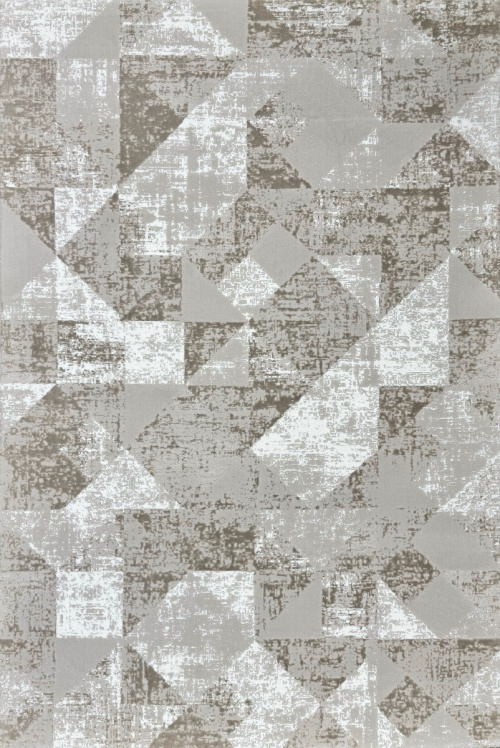 Ковёр с геометрическим рисунком Ковер Asteria 1459A Beige / White — купить в Барнауле с доставкой по России | Grand Carpets