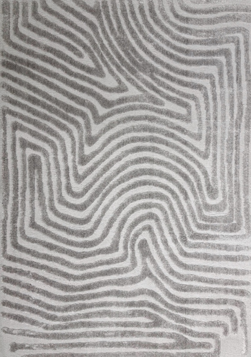 Абстрактный Ковер Linea 34261C Gray / Gray — купить в Барнауле с доставкой по России | Grand Carpets