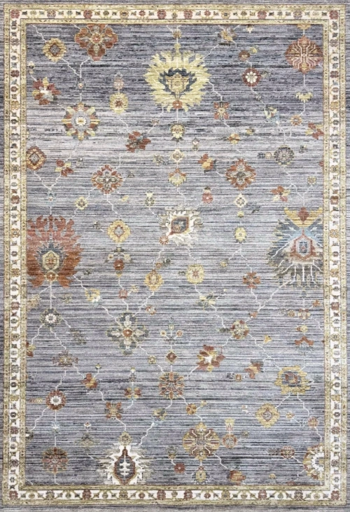 Винтажный Ковер Image MN09A Dark Grey / Cream — купить в Барнауле с доставкой по России | Grand Carpets